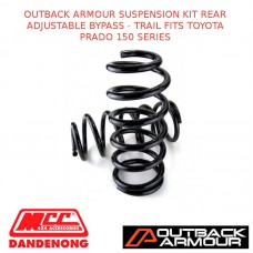 OUTBACK ARMOUR SUSPENSION KIT REAR ADJ BYPASS - TRAIL FITS TOYOTA PRADO 150S